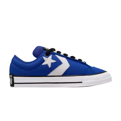 Pre-owned Converse Star Player 76 Low 'puff - Blue White Black' | Men's Size 9