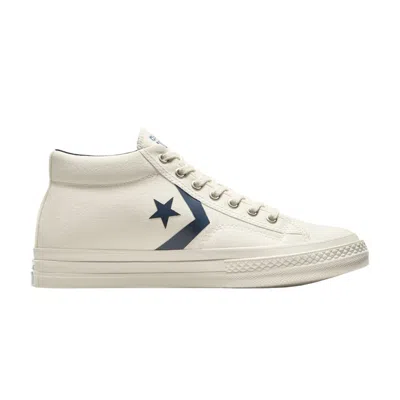 Pre-owned Converse Star Player 76 Mid 'egret Navy' | Cream | Men's Size 8