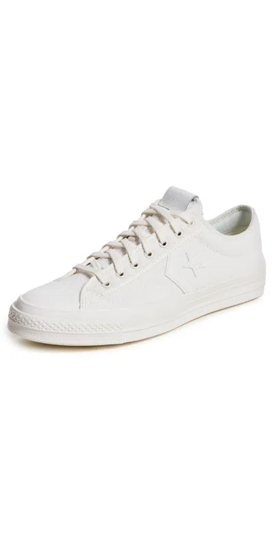 Converse Star Player 76 Monochrome Sneakers Vintage White/vintage White/vi In Vintage White/ Vintage White