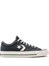 Converse Star Pattern Low-cut Skate Shoes In Black