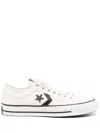 Converse All Star Canvas Star Player 76 Low Top Sneakers With Contras In White