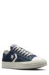 Converse Star Player 76 Oxford Sneaker In Navy/ Vintage White/ Blue