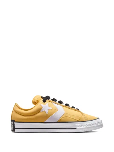 Converse Star Player 76 Puff Sneakers In Yellow