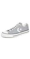 Converse Star Player 76 Sneakers In Gray With White Detail In Classic Grey/vintage White