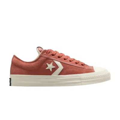 Pre-owned Converse Star Player 76 Suede Low 'in A Nutshell' In Copper