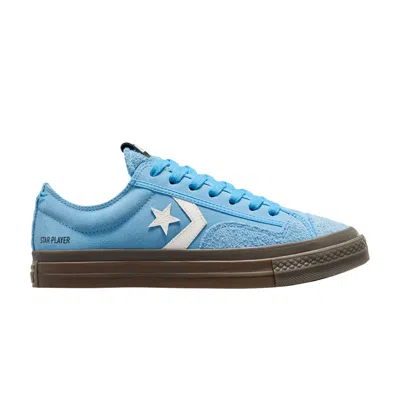 Pre-owned Converse Star Player 76 Suede Low 'light Blue'