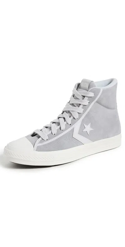 Converse Star Player 76 Suede Sneakers Barely Grey