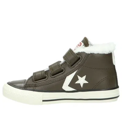 Converse Star Player Ev 3v Kid's Trainers Brown/white
