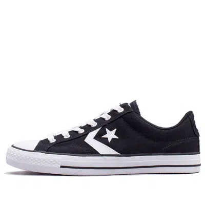 Converse Mens  Star Player Ox In Black/black/white
