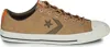 Converse Star Player Ox Teak & Dark Mushroom Low Top Sneakers In Beige