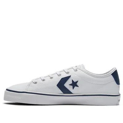 Converse Star Replay Leather 'white Navy' In Multi