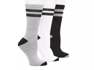 Converse Striped Crew Socks In Multi