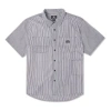 Converse Striped Woven Carpenter Button Down 'grey'
