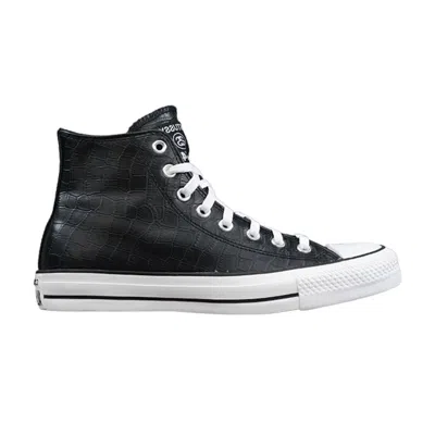 Pre-owned Converse Stussy X Chuck Taylor All Star Hi 'black'
