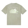Converse Summer Activity Surf Graphic T-shirt 'green' In Gray