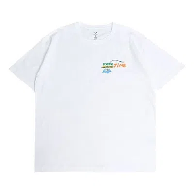 Converse Summer Fishing T-shirt 'white'