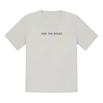 Converse Summer Verbiage T-shirt 'light Grey' In Neutral