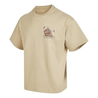 Converse Swamp Pals T-shirt 'beach Stone' In Neutral