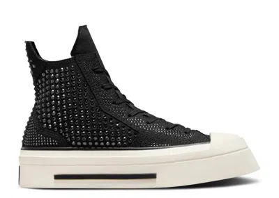 Converse Swarovski X  Wmns Chuck 70 De Luxe Squared High 'crystals' In Black