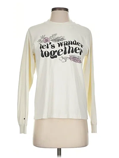 Pre-owned Converse Sweatshirt In Ivory