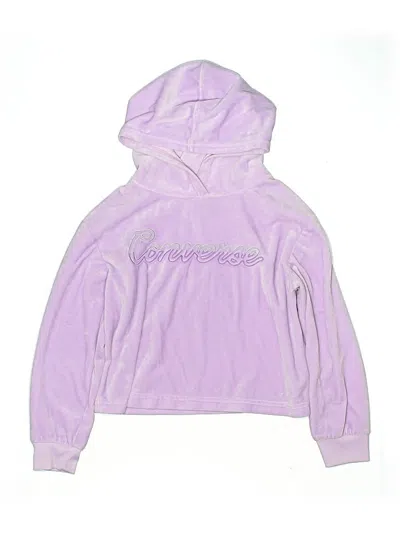 Pre-owned Converse Kids' Sweatshirt In Purple