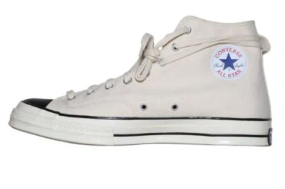 Pre-owned Converse Sz 14 Natural Black  Chuck 70 Hi X Essential Fear Of God 167955c Sneaker In Natural/ivory/black