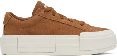 Converse Tan Cruise Suede Sneakers In Warm Tan/egret/egret
