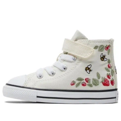 Converse (td)  All Star 1v Hi 'white Strawberry'