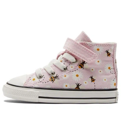 Converse (td)  Chuck Taylor All Star 1v Canvas Shoes Pink