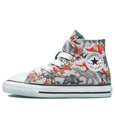 Converse (td)  Chuck Taylor All Star 'gray Red' In Multi