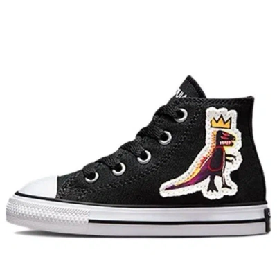 Converse (td)  Jean-michel Basquiat X Chuck Taylor All Star High 'pez Dispenser' In Black