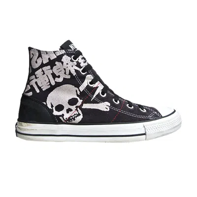 Pre-owned Converse The Clash X Chuck Taylor All Star High 'revolution Rock Pack - Black Skull' | Men's Size 9
