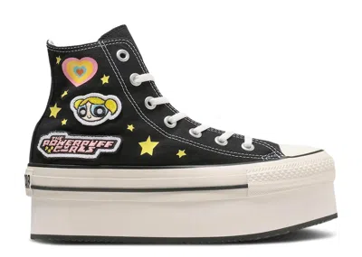 Converse The Powerpuff Girls X  Chuck Taylor All Star Chunkyline High Gs 'black'