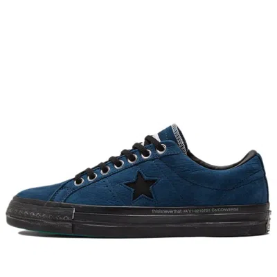 Converse Thisisneverthat X One Star Low 'new Vintage' In Blue