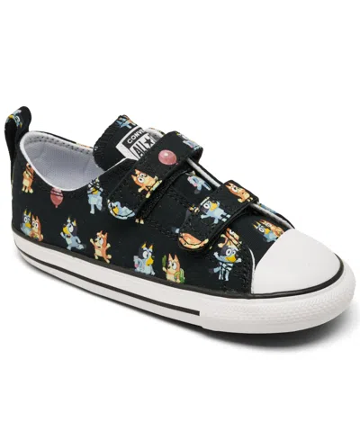 Converse Babies' Toddler Kid's Bluey Chuck Taylor All Star 2v Stay-put Closure Strap Low Top Casual Sneakers From Fin In Multi