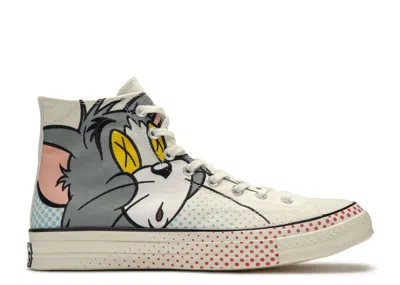 Converse Tom And Jerry X  Chuck 70 High In White