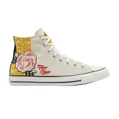 Pre-owned Converse Topo Chico X Marka27 X Chuck Taylor All Star High 'topo Chico Bottle' In Cream