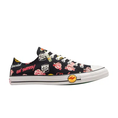 Pre-owned Converse Topo Chico X Marka27 X Chuck Taylor All Star Low 'topo Chico Bottle' In Black