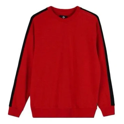 Converse Track Taping Crew Neck Sweatshirt 'red'