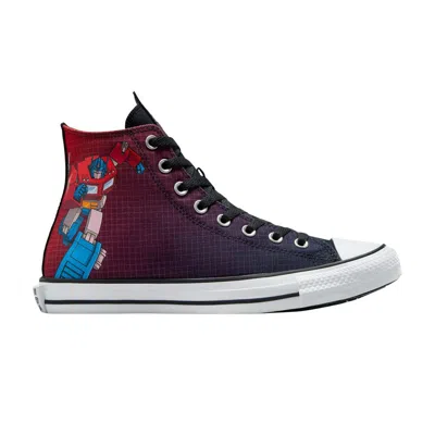 Pre-owned Converse Transformers X Chuck Taylor All Star High 'autobots' In Red