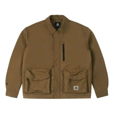 Converse Transitional Padded Jacket Rpc 'green Khaki'