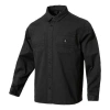 Converse Twill Long Sleeve Button Down 'black'