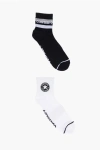 Converse Two Color Ribbed 2 Pair Socks