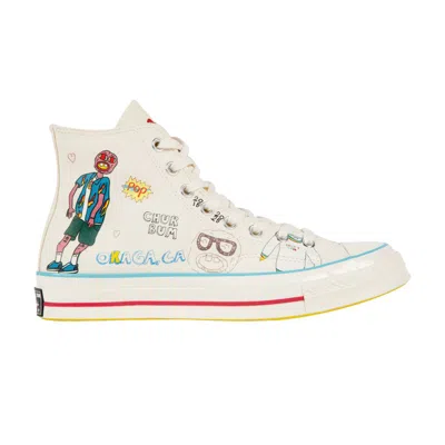 Pre-owned Converse Tyler, The Creator X  Chuck 70 'cherry Bomb' | Cream | Men's Size 10 In White