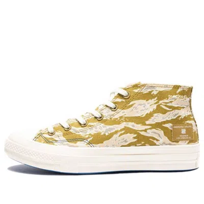 Converse Undefeated X Chuck 70 Mid 'tiger Camo - Desert' In Brown