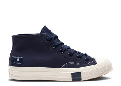 Converse Undefeated X  Chuck 70 Mid 'black Iris' In Blue