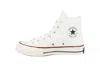 Converse Unisex Chuck 70 Canvas Hightop Shoes - Optical White In Multi