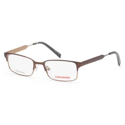 Converse Unisex For Kids 46 Mm Gold Opticals In Brown