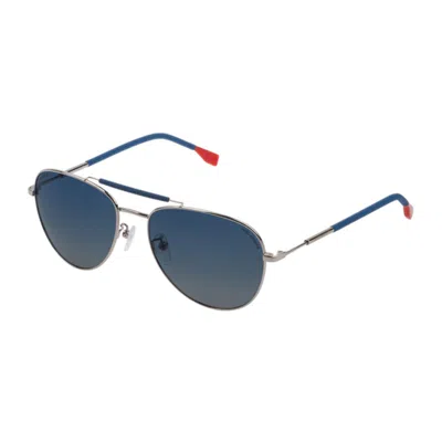 Converse Unisex Sunglasses  Sco25357579p  57 Mm Gbby2 In Blue
