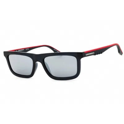 Converse Unisex Transparent Rectangular Sunglasses Cv569s In ["white"]